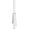 Ekena Millwork Bellingham Architectural Grade PVC Gable Bracket, 72"W x 18"H x 2"D x 6"F, 6/12 Pitch GBP072X18X0206BEL00 - alternate 4